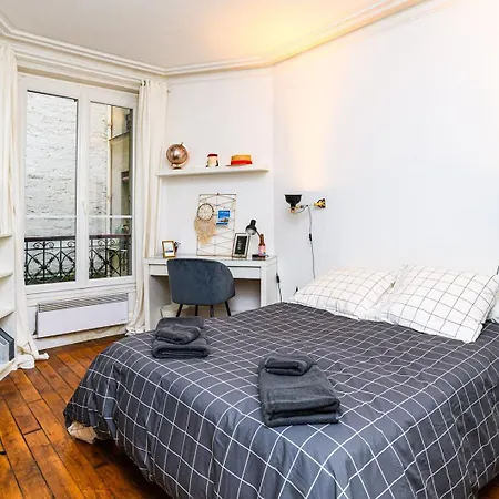 Bright 2br - Butte Montmartre | By Airnest Appartamento
