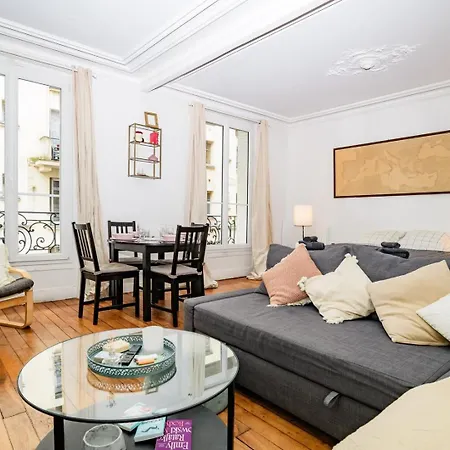 Bright 2br - Butte Montmartre | By Airnest Appartamento *
